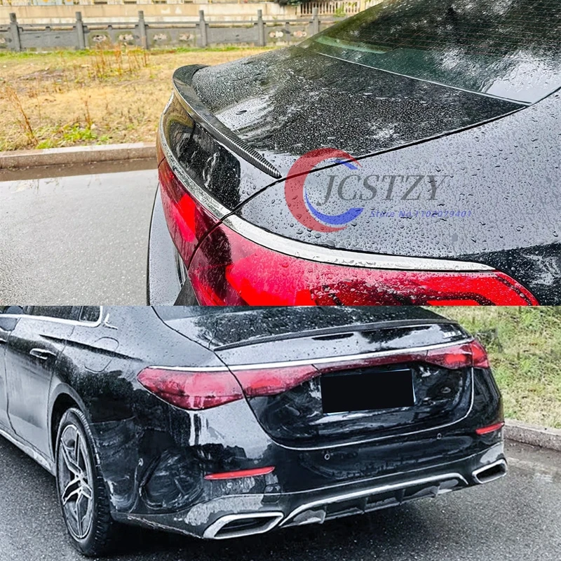 Alerón trasero de coche, ala trasera, tapa de maletero, divisor, accesorios exteriores para Mercedes Benz Clase E W214 E260 E300 2024-up - imagen 2
