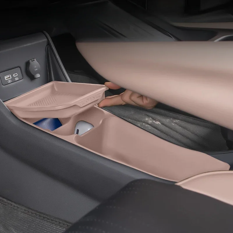 Reposabrazos caja almacenamiento BYD Seagull – silicona interior - imagen 2