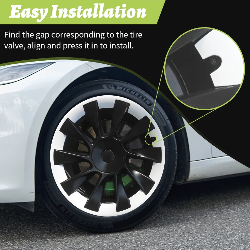 Protector completo de llanta 20 pulgadas para Tesla Model Y 2020-2024 - imagen 4