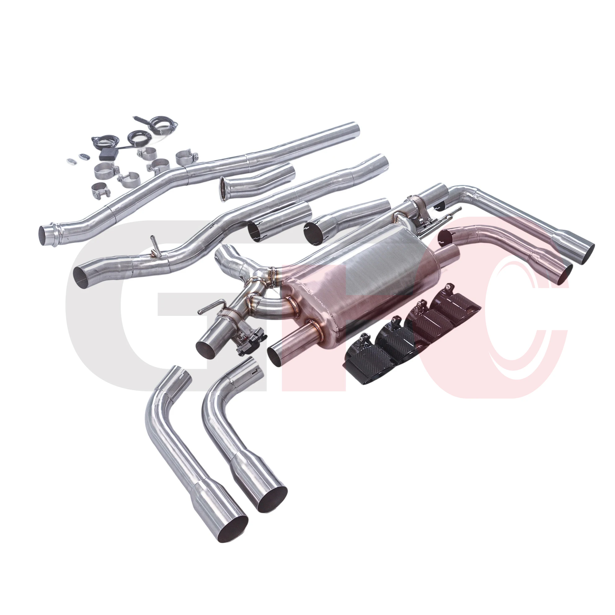 GFC Escape catback con válvula eléctrica para BMW X1 M35i 2.0T - imagen 4