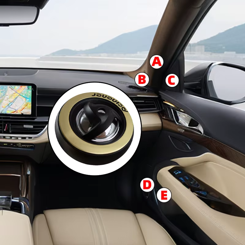 Altavoz Tweeter Domo 12V 900W – Sistema Audio Coche con Base - imagen 3