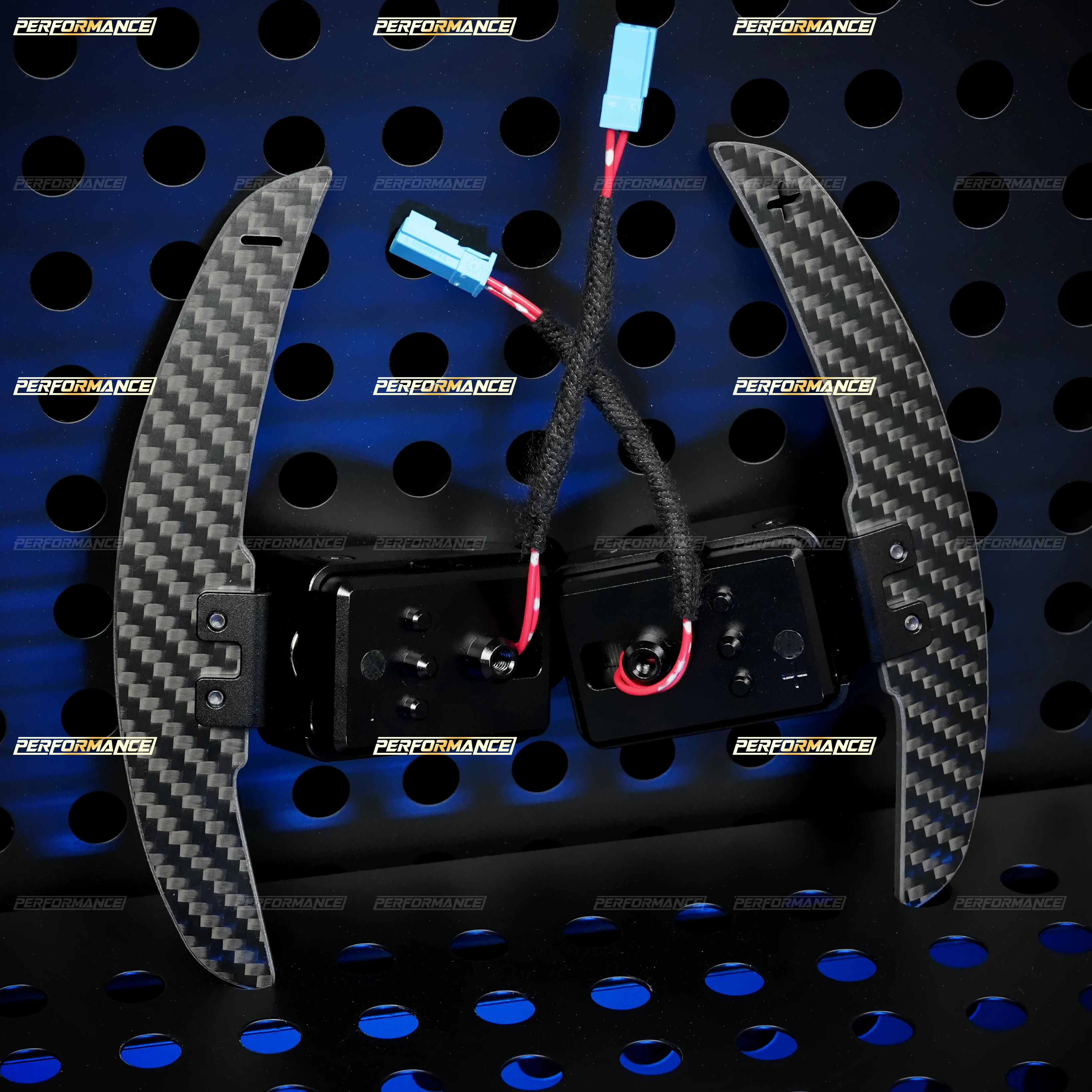 Paletas de cambio magnéticas TDD de fibra de carbono para BMW F20/F30 - imagen 3
