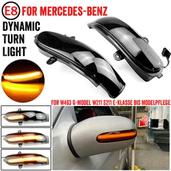 Intermitente LED dinámico de retrovisor Mercedes-Benz W211/S211 y W463