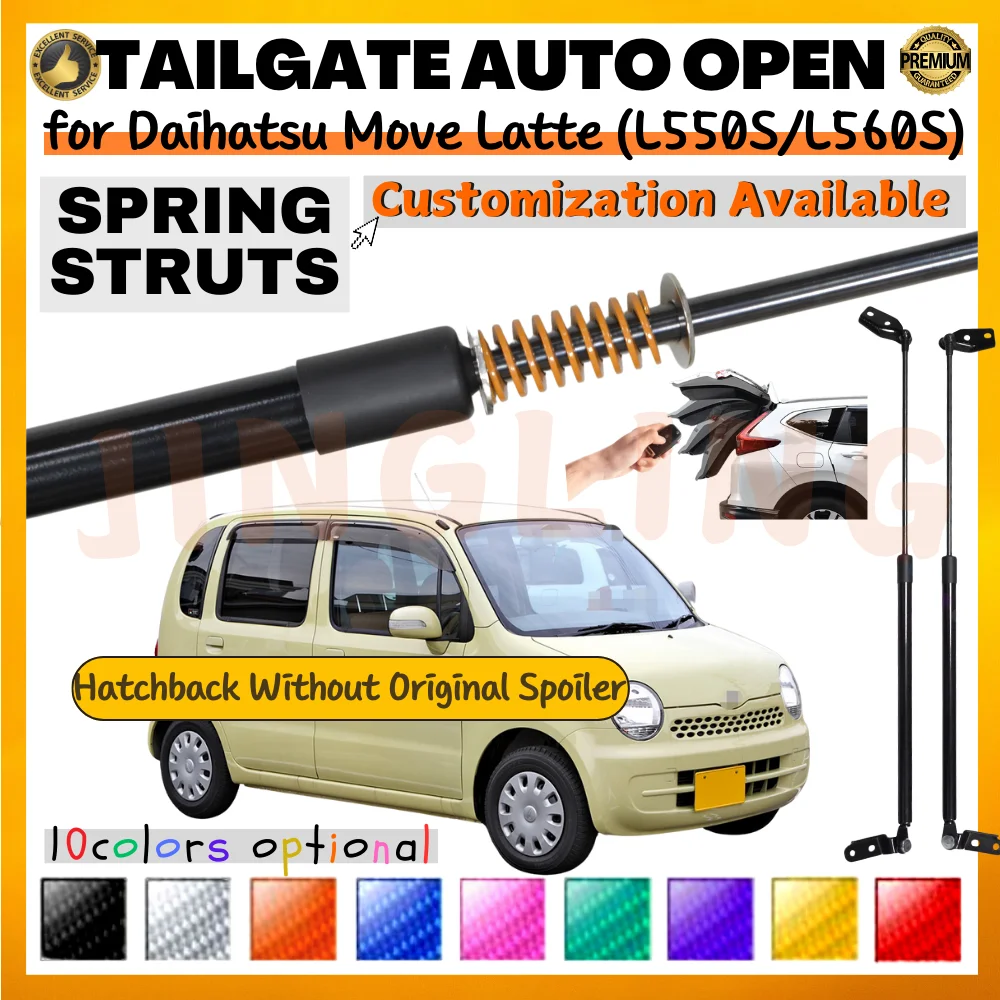 Amortiguadores maletero Daihatsu Move Latte L550S 2004-2009