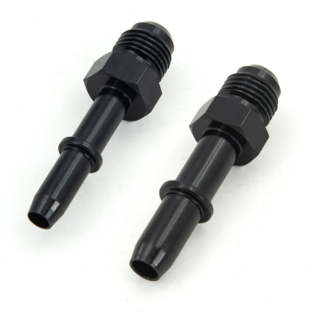 Adaptador Quick Connect AN6 raíl combustible 5/16 a 3/8, negro - imagen 2