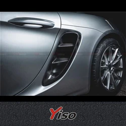 Toma de aire lateral fibra carbono Porsche 981 Boxster 718 Cayman