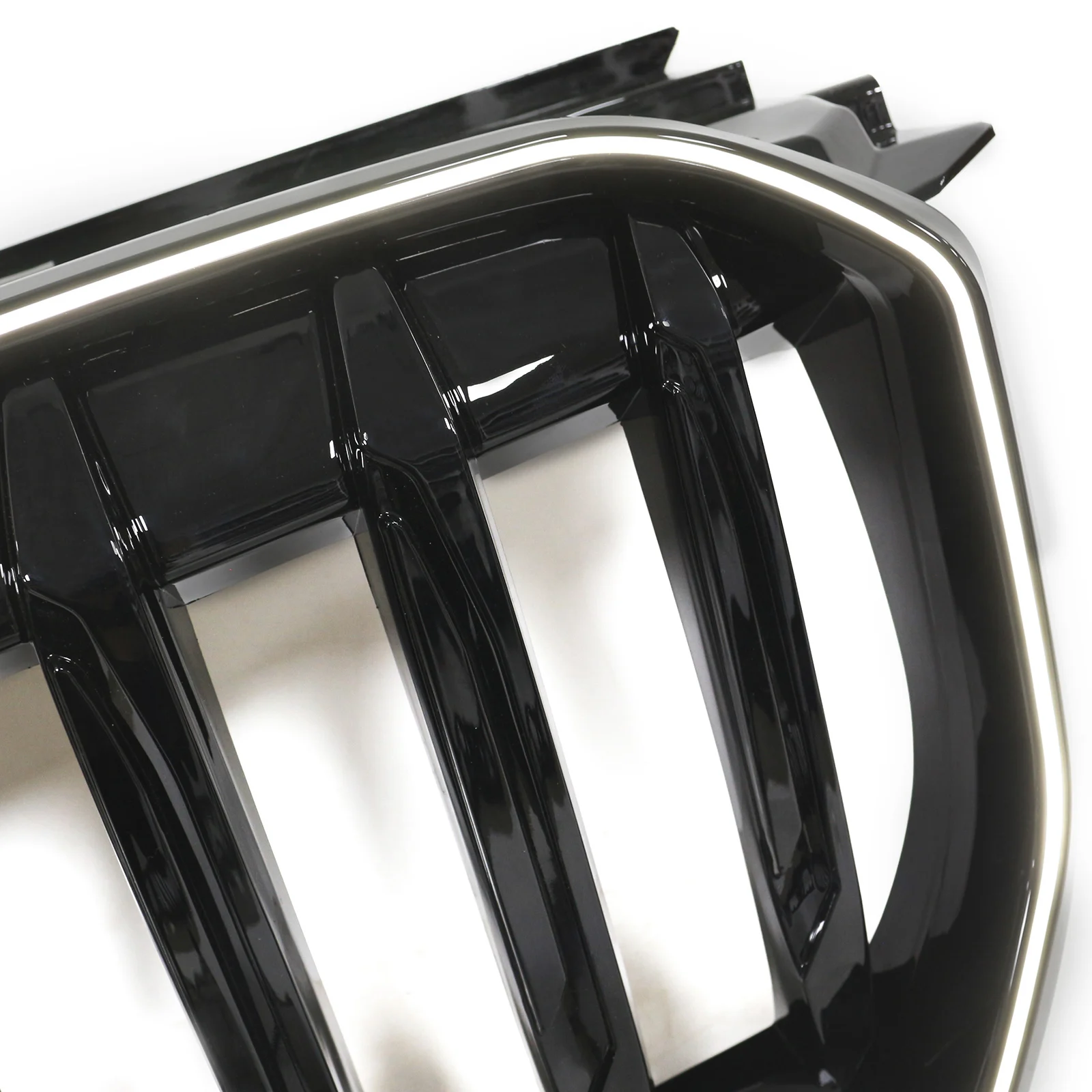 Parrilla riñón parachoques BMW X1 U11 U12 – Artudatech negro brillante - imagen 3
