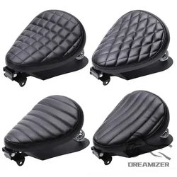 Soporte de asiento con muelle para moto bobber Harley Honda