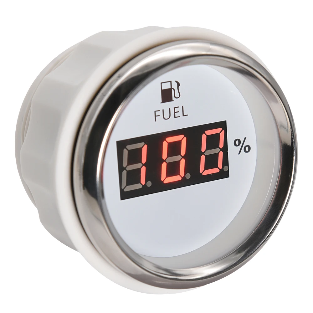Medidor nivel combustible 52mm sensor 0-190ohm Marino - imagen 5