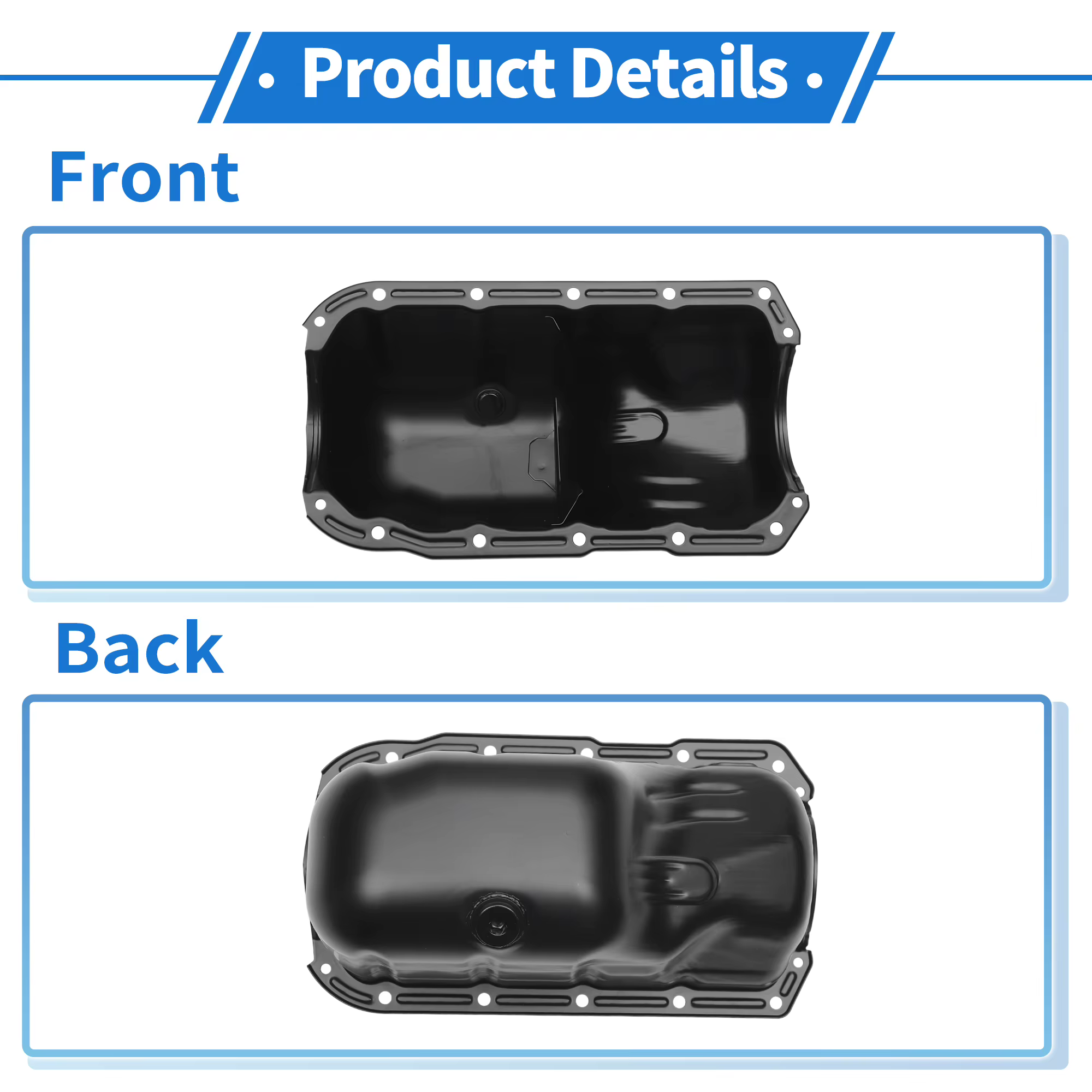 Cárter de aceite UXCELL 46543513 para Fiat 500 2007-2024 - imagen 3