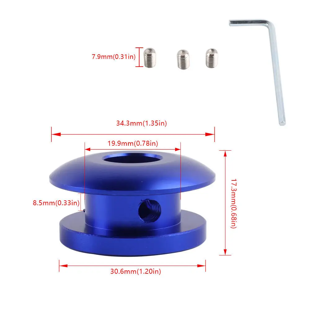 Pomo palanca de cambios universal con adaptador retenedor - imagen 3
