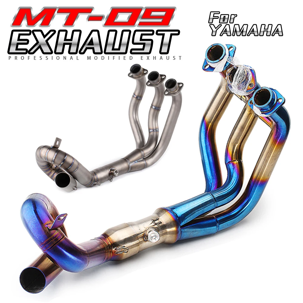 Sistema de escape completo Yamaha MT-09 / FZ-09 modificado - imagen 3