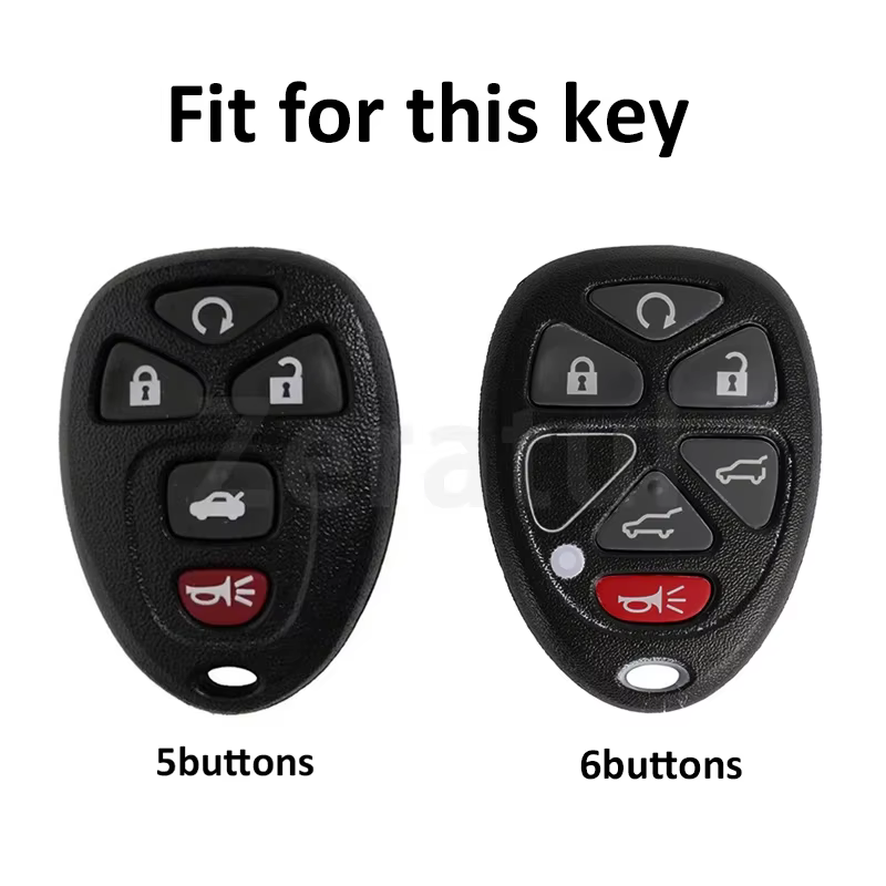 Funda de llave TPU para Chevrolet Tahoe, Suburban, Yukon y Escalade - imagen 2
