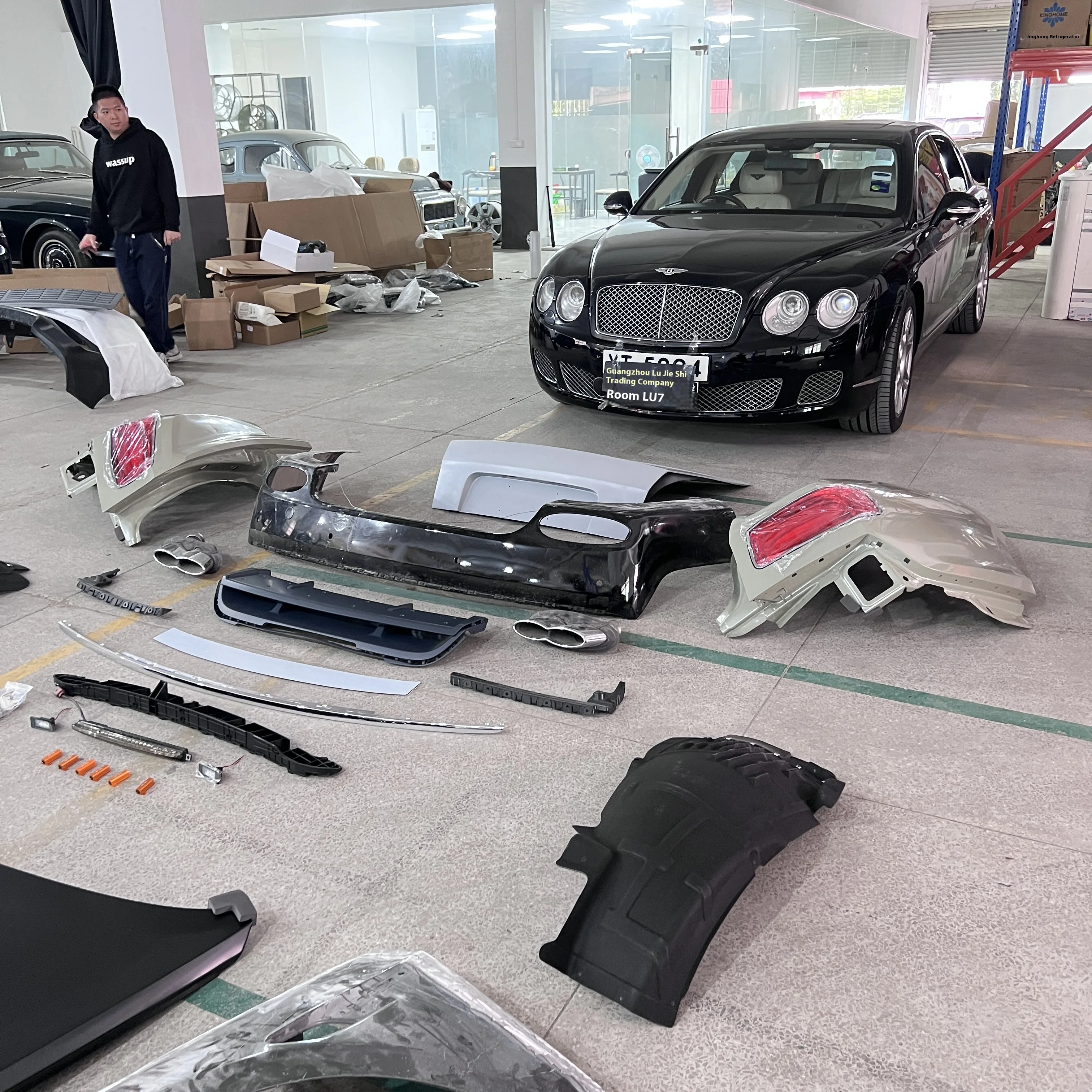 Bentley Kit parachoques delantero mejorado para Flying Spur 2005-2017 - imagen 4