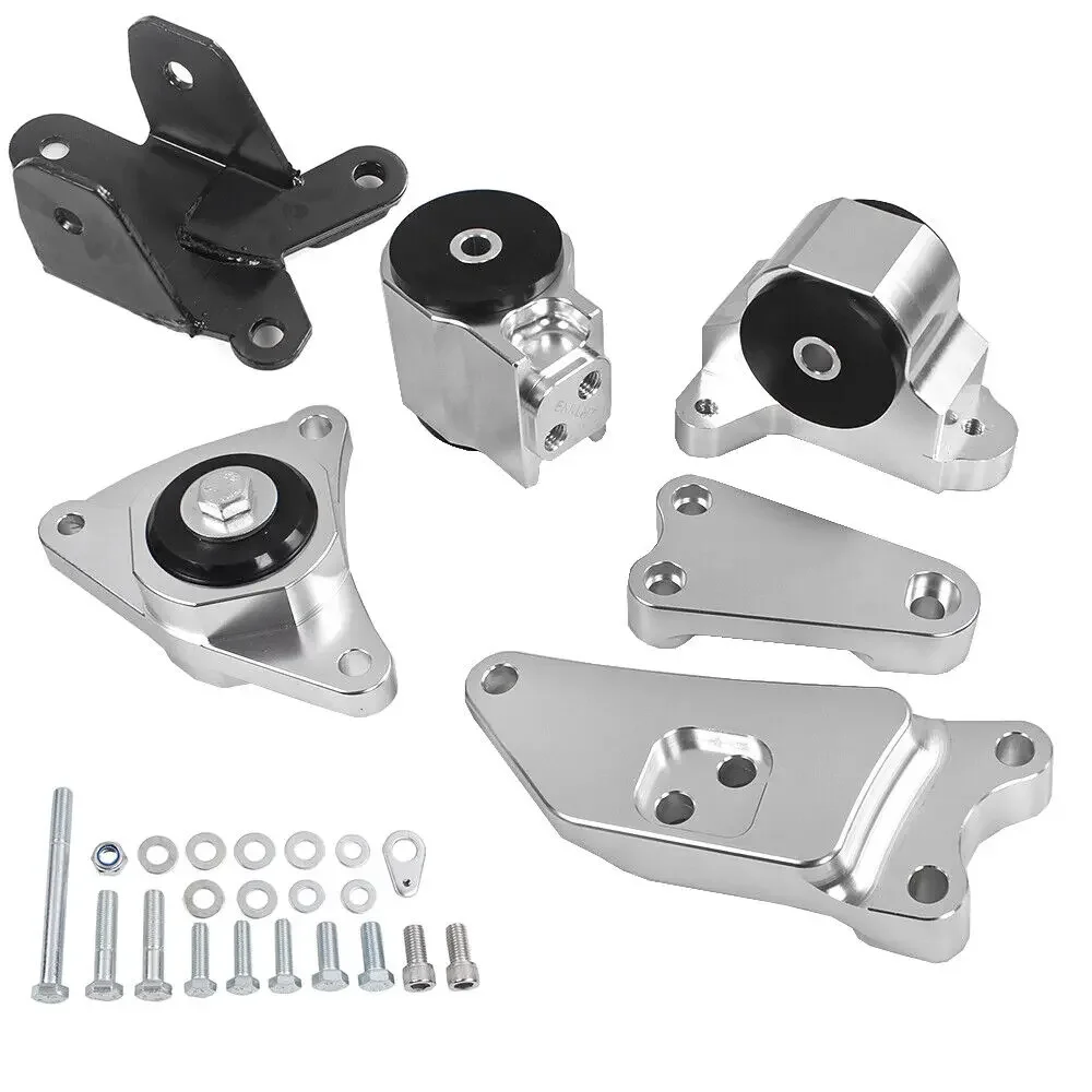 Kit de montaje de intercambio de motor de coche para Honda Civic Si EP3 2002-2005, Kit de soportes de motor de aluminio Billet para Acura RSX DC5 2002-2006