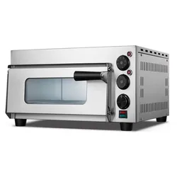 Horno pizza sobremesa cerámico con piedra refractaria