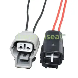 Shhworldsea 6188-0047 Conector estanco macho-hembra de 2 vías, 2,2 mm