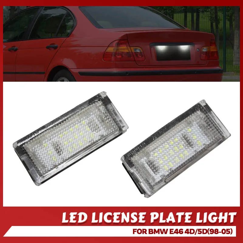 Lámparas LED matrícula BMW Serie 3 E46 sin errores canbus - imagen 5