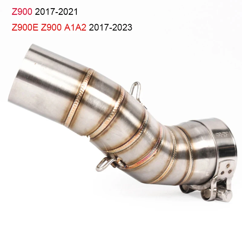 Exhuast-Tubo de enlace medio para motocicleta, adaptador de Escape para Kawasaki Z900, años 2017 a 2021, Z900E, z900, A1, A2, años 2017 a 2023 - imagen 3