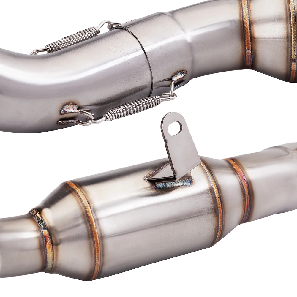 Kit escape inox colector + silenciador carbono Yamaha MT09 2021-2023 - imagen 5