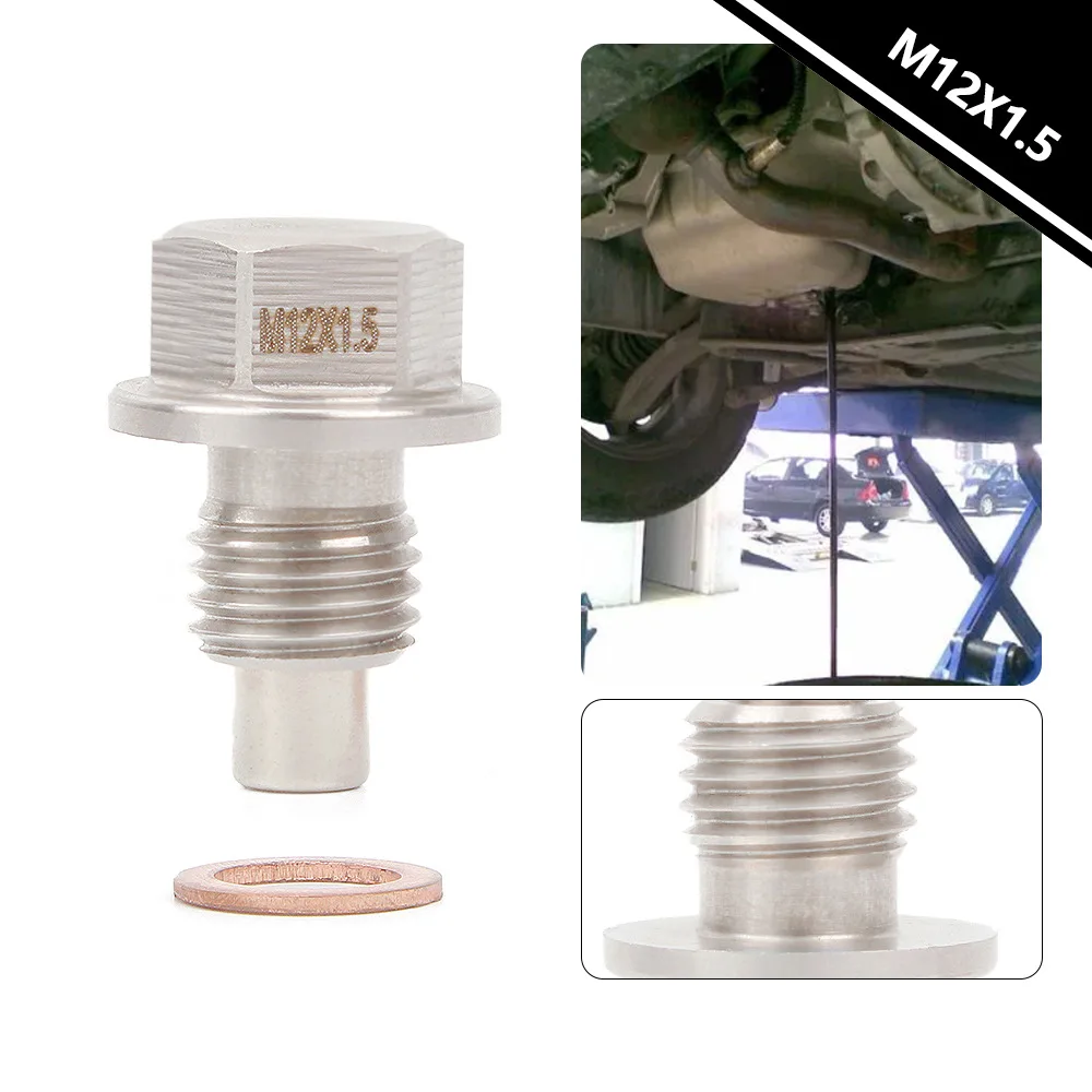 Tapón magnético de aceite inoxidable para motor y caja de cambios - imagen 5