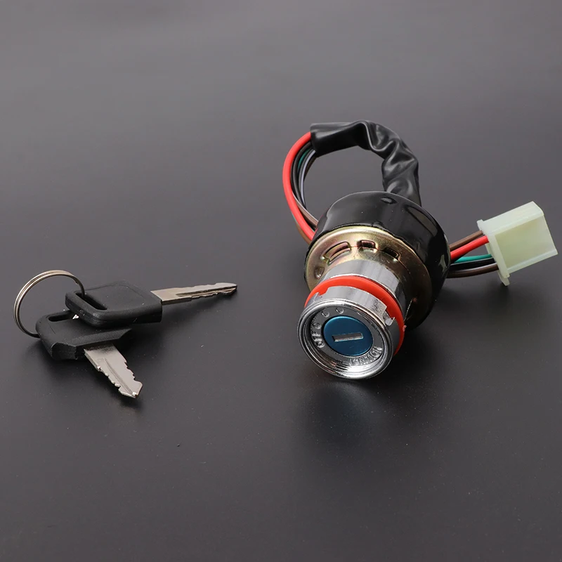 Interruptor de encendido 3 posiciones 6 cables – Motos, ATV y Kart - imagen 2