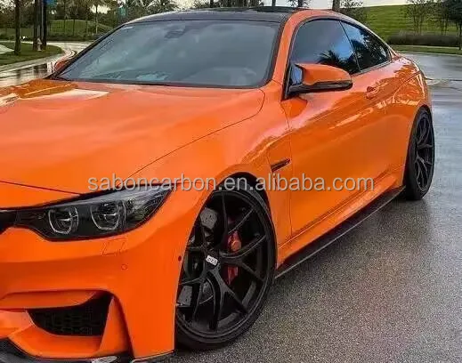 Faldones laterales fibra carbono MP – BMW F80 M3 F82 M4 2015-19 - imagen 5