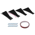 Hot 4pcs Arc black