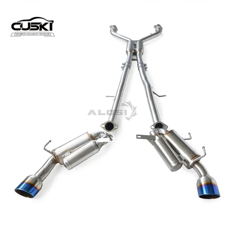 Escape cat-back INOX deportivo para Nissan 350Z V6 (2003-2008) - imagen 4