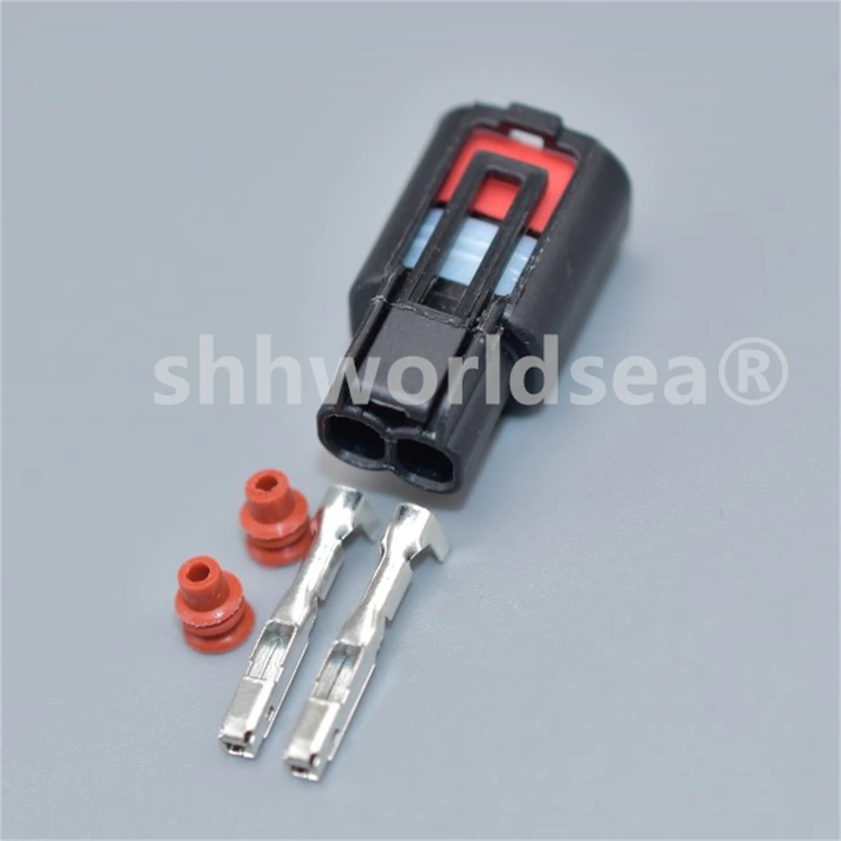 Shhworldsea Conector 2 pines para válvula solenoide Ford Focus - imagen 4