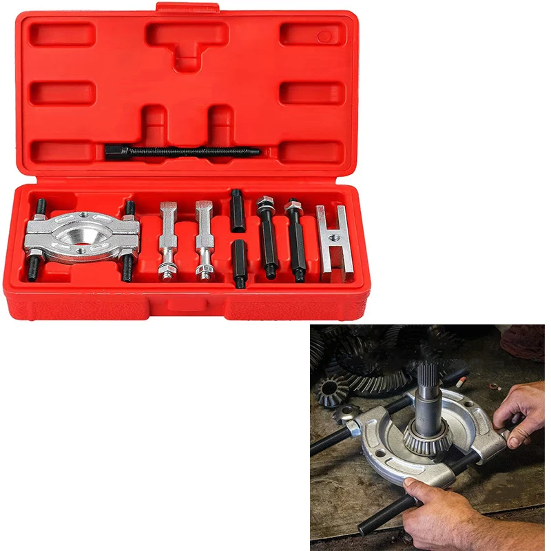 Kit extractor y separador de rodamientos profesional para taller