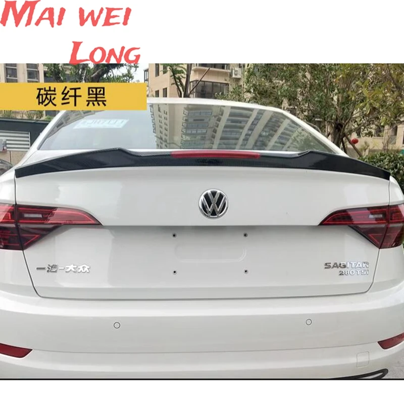 Alerón trasero ABS efecto carbono VW Jetta Mk7 2019-2021 - imagen 2