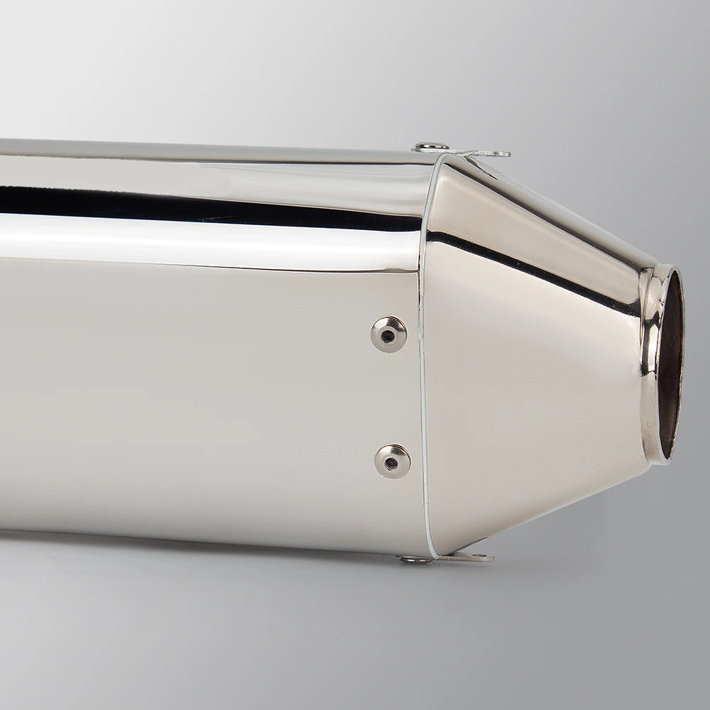 51mm Universal para Suzuki Kawasaki s1000r mt09 r6 cbr250rr cb650f rc390 pcx sistema de escape de motocicleta silenciador tubo de escape - imagen 5