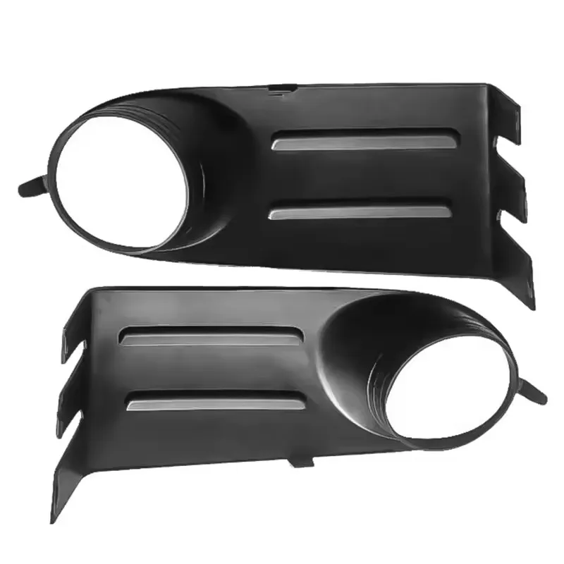 9650212377 9650212477   Para Citroen Picasso cubierta de luz antiniebla delantera izquierda y derecha marco de parachoques Picasso cubierta exterior de soporte negro 7452 CL - imagen 2