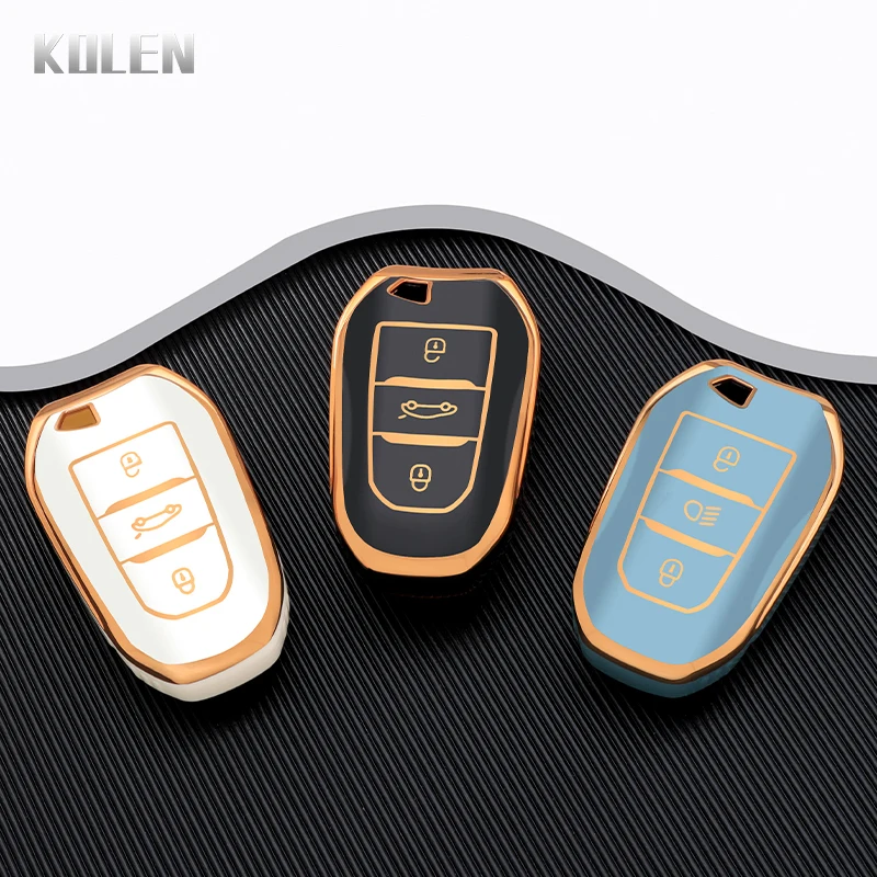 Funda TPU para llave Peugeot, Citroën y DS – 2008, 3008, 308 - imagen 3