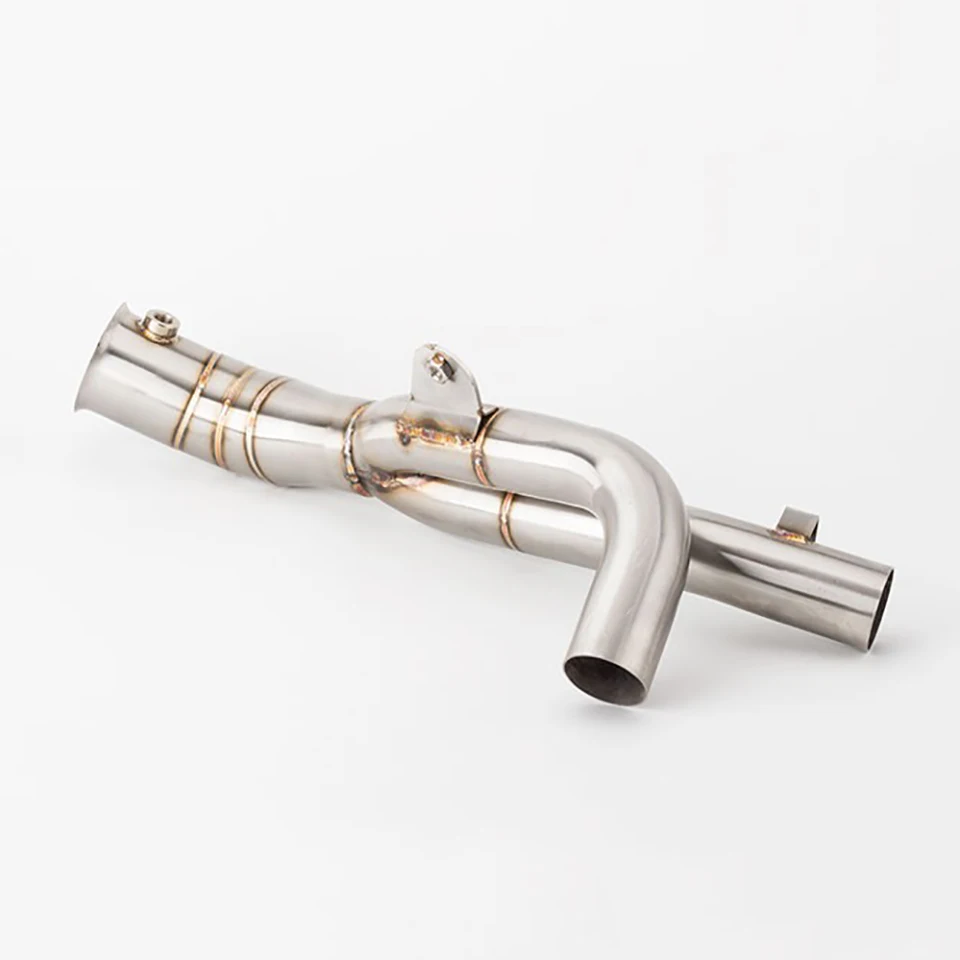 Para Yamaha R1 2009-2014 YZF-R1 YZF R1 Escape R1 tubo de conexión de Escape de motocicleta R1 silenciador de Escape R1 - imagen 3