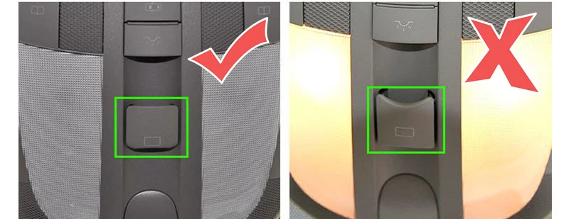 Interruptor de ventana de techo solar para coche, cubierta de botón de plástico, 3 colores, para mercedes-benz W164, ML-CLASS, W251, R-CLASS, 2006-12, X164, nuevo - imagen 5