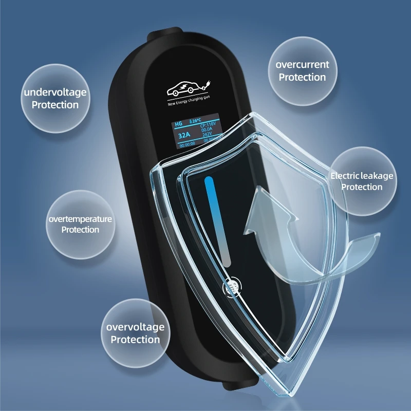 ROMADA 7KW cargador portátil Type2 para vehículos eléctricos - imagen 3