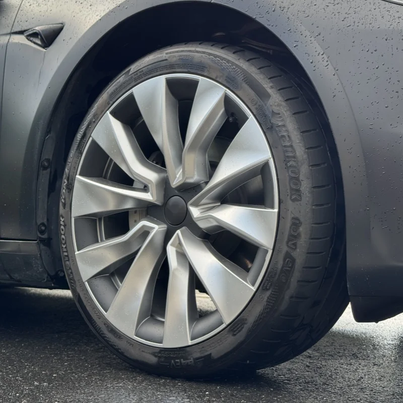 4 Uds. Cubierta de rueda de 19 pulgadas para Tesla Model 3 Highland 2024 tapas de cubo tapa de rueda de repuesto de rendimiento accesorios de cubierta de llanta completa - imagen 5