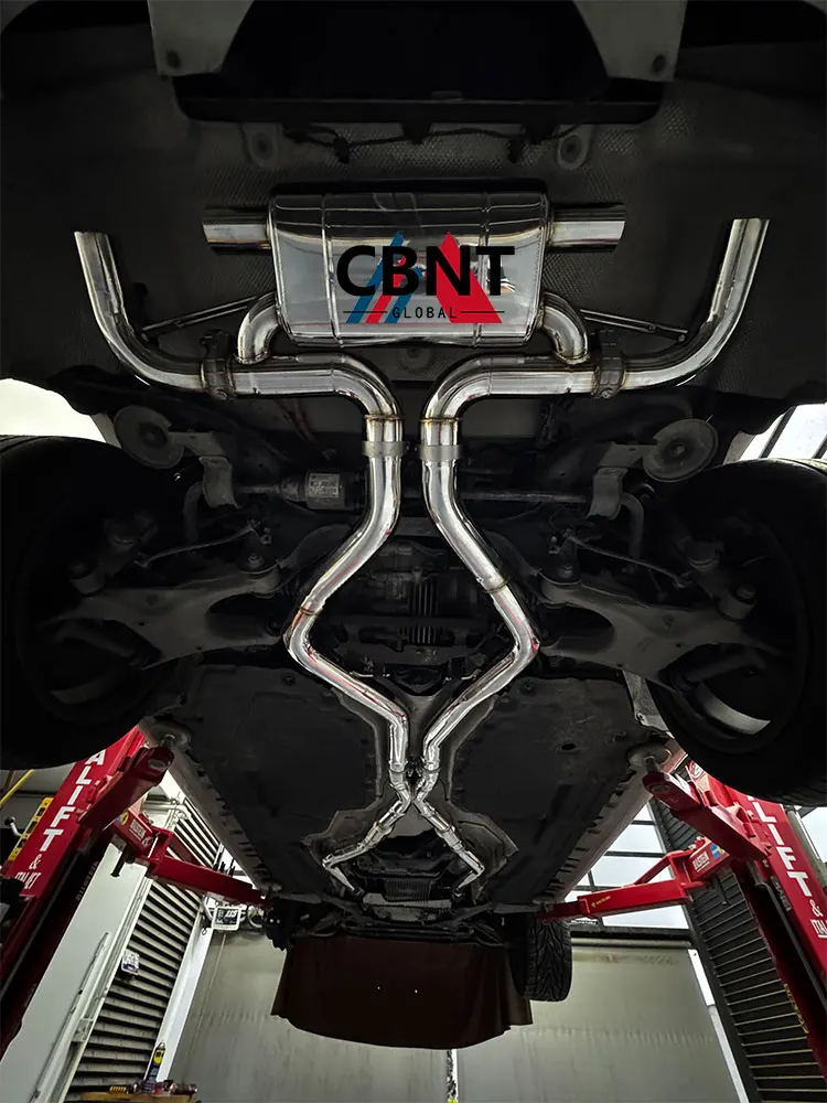 CBNT Silenciador cat-back con válvula para BMW F85/F86 X5M/X6M - imagen 2