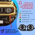 Headlight one set