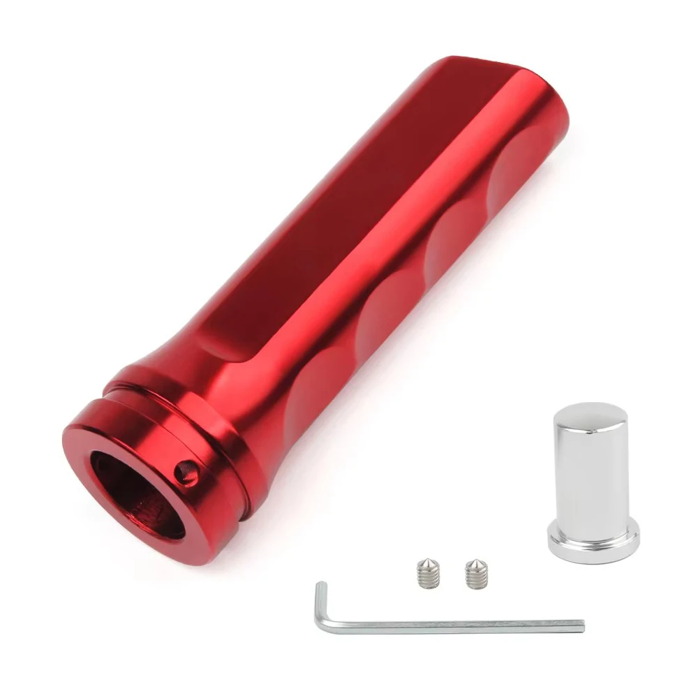 Funda antideslizante freno de mano cromada estilo japonés - imagen 4