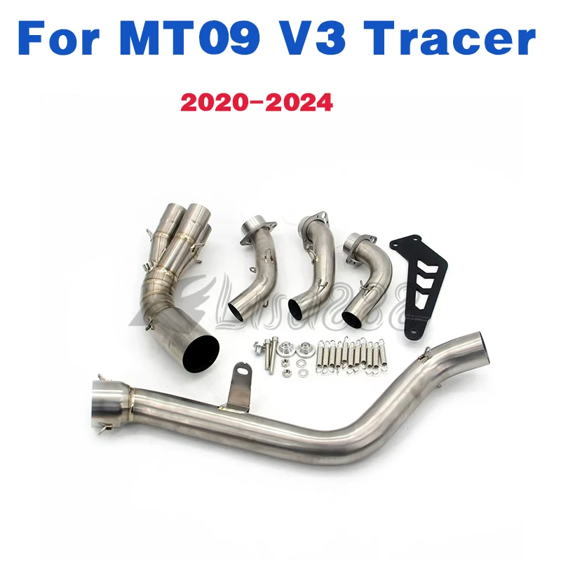 Escape slip-on Yamaha MT-09 con tubo frontal – FZ-09 Tracer 2020-2024