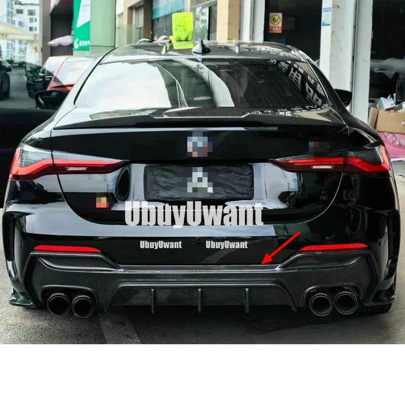 Difusor trasero de carbono con labio para BMW Serie 4 G22/G23 - imagen 5