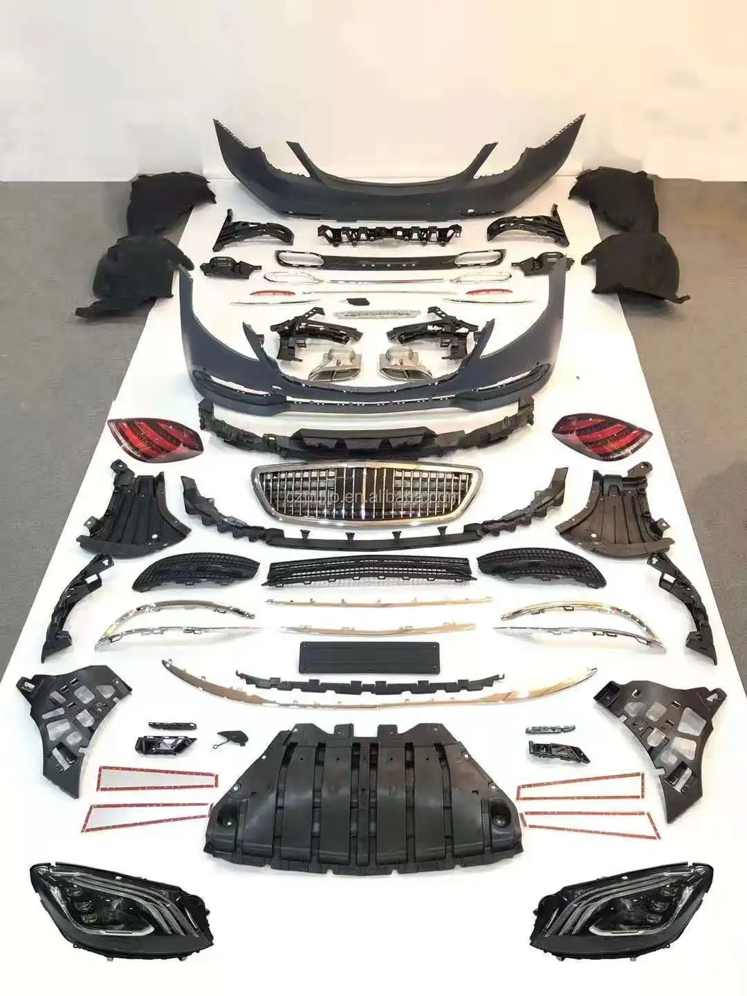 Kit frontal Lexus ES 2013-2017 a 2018 parachoques rejilla faros - imagen 4