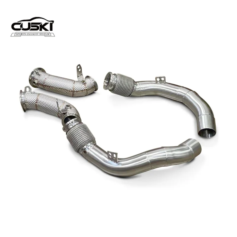 Downpipe de escape para BMW M5 F90 4.4 V8 biturbo (2018-2023) - imagen 2