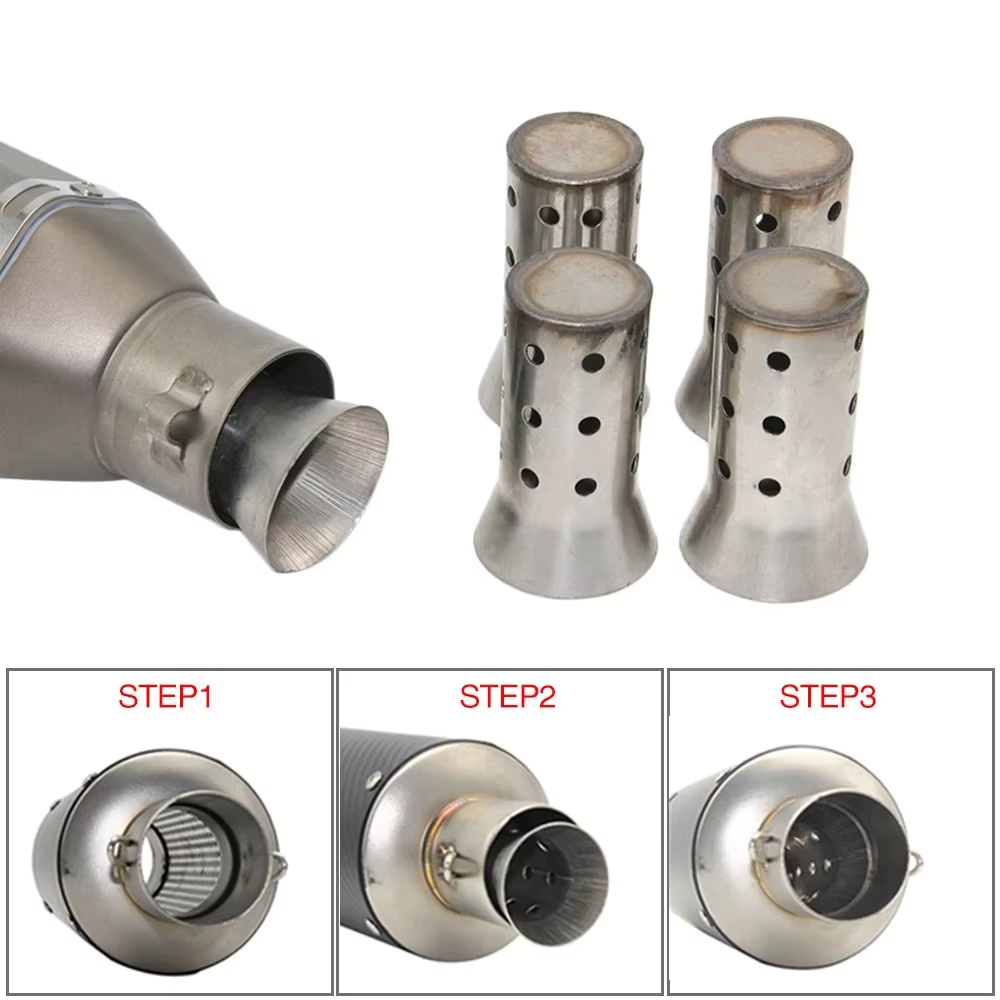 Silencioso de escape con DB killer 51 mm para Kawasaki Z650 y Z1000SX