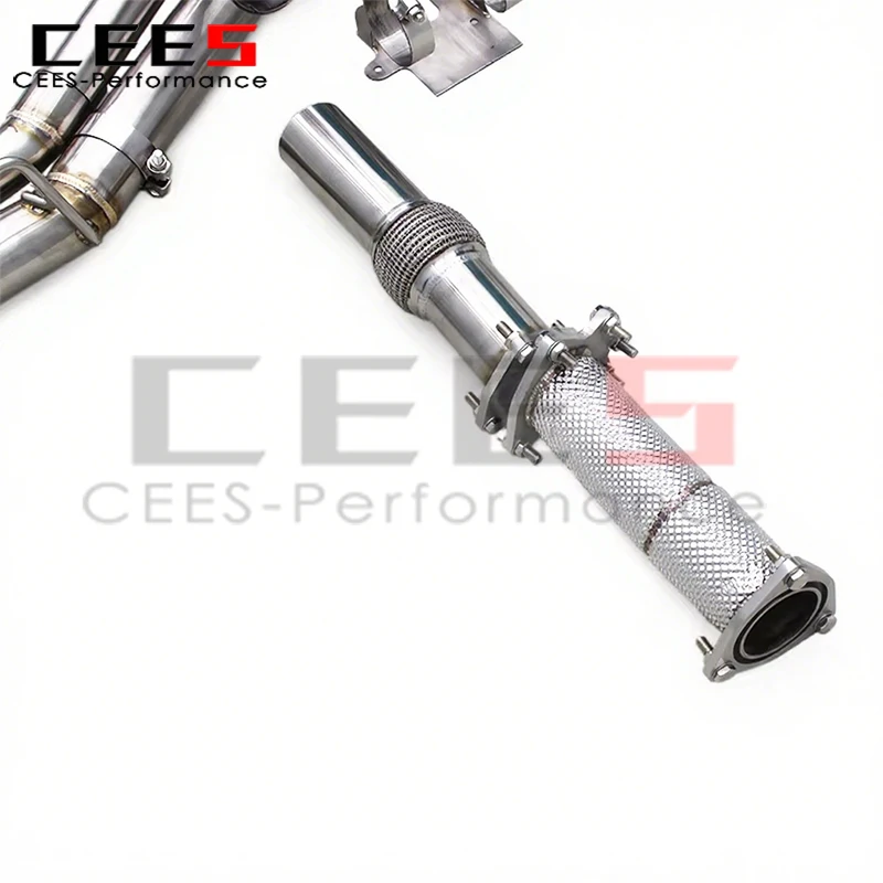 Escape catback Cees de rendimiento Corvette C8 6.2 V8 - imagen 4