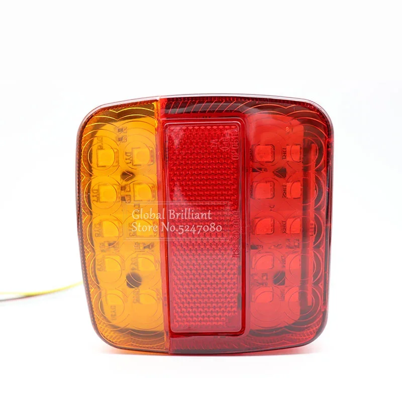 Pareja de pilotos traseros LED 12 V para remolque con freno - imagen 2