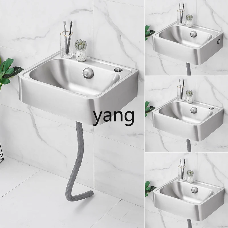 Lavabo de pared CX de acero inoxidable para inodoro - imagen 3